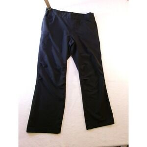 Dickies Cooling Temp-iQ Womens Black Work Pants Size 14 Straight Leg SPF400BK